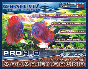 PRO H2O Bioakt. Aquarien-Bodengrund 1-4mm 5L