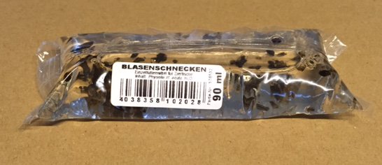 Blasenschnecken 90ml - Lebendfutter