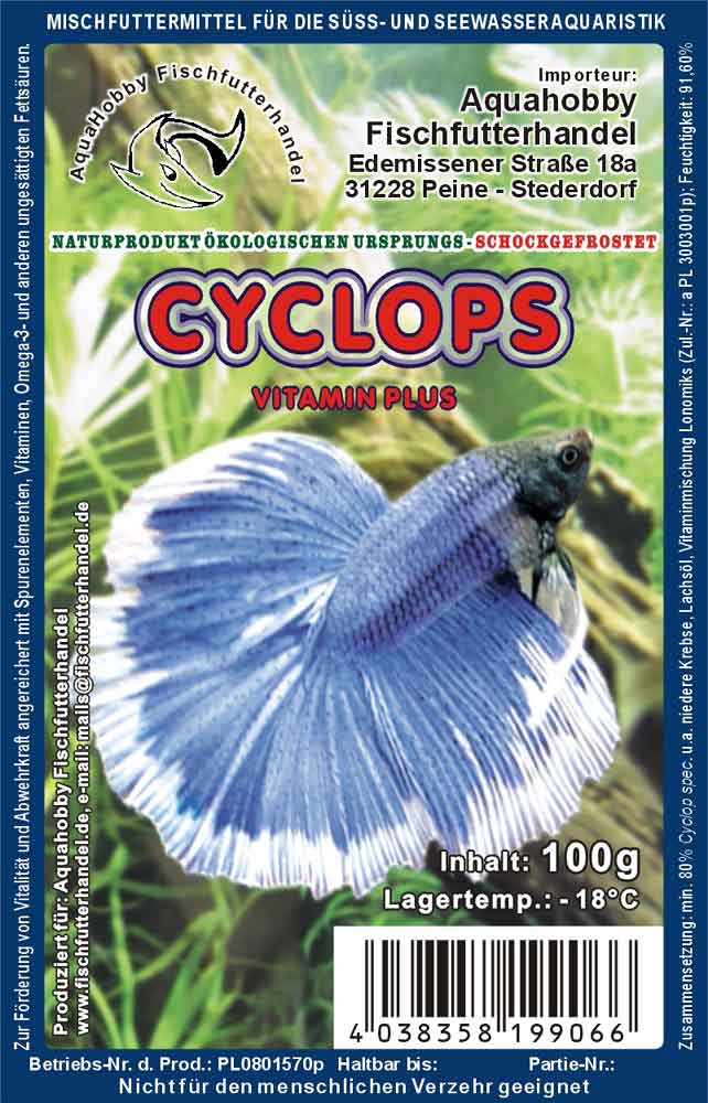 Cyclops 100g Blister