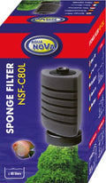 Aqua Nova - Eckschwammfilter - Luftheber bis 80L