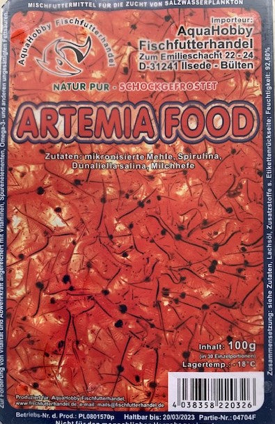 Artemia Food 100g Blister