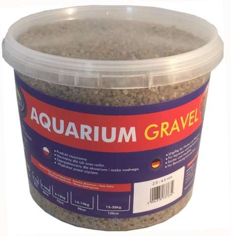 Naturkies River 2 - 4 mm 5kg Eimer