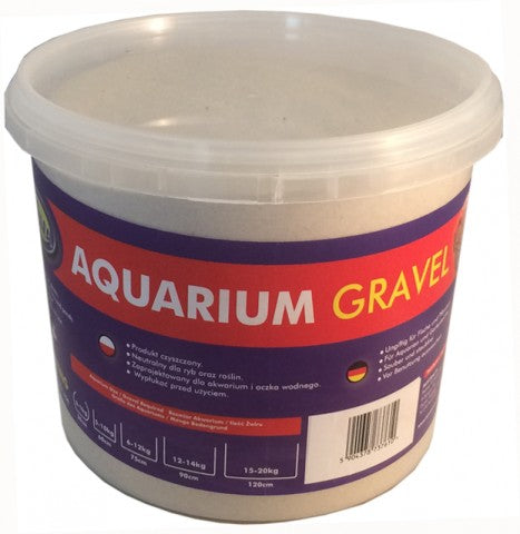 Natürlicher Bodengrund Sand hell 5kg Eimer